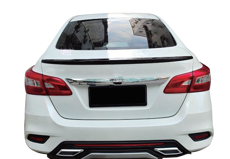 Auto Parts Abs Material Rear Car Spoilers Wing Lip Spoiler For Nissan Sylphy Sentra 2013 2014 2015 2016 2017 2018 2019