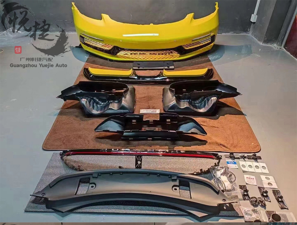 HOT selling high quality car bodykit front and rear bumper assembly for 718 boxster 982 body kit