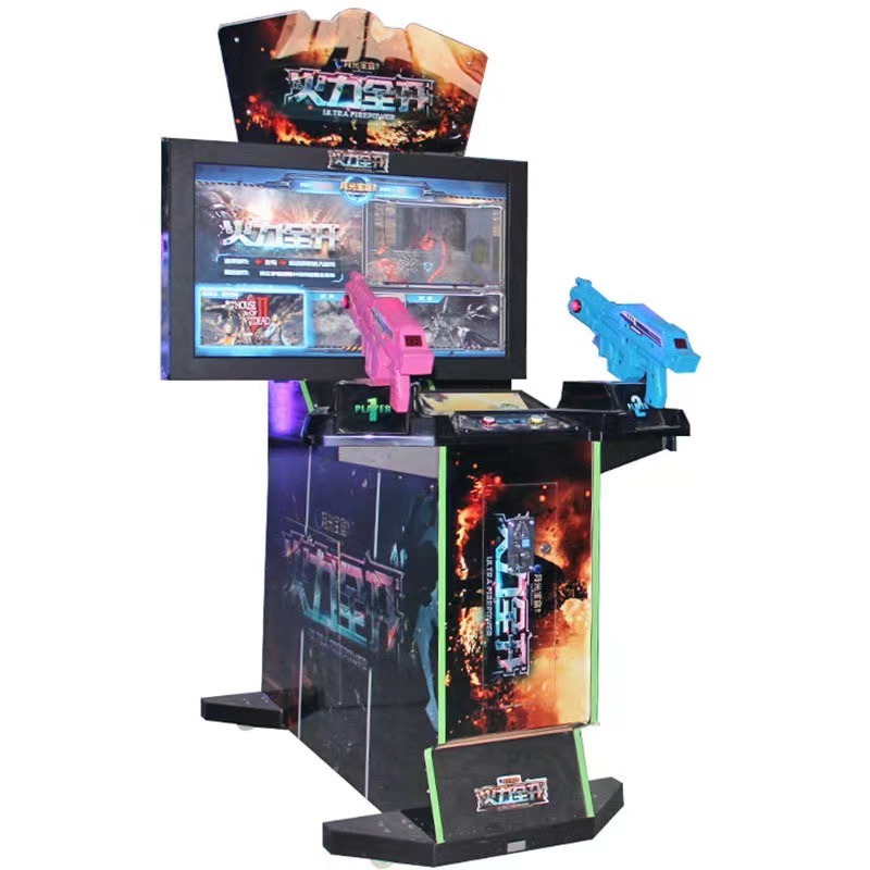 Coin Operated Dual Shooting Gun Arcade Game Machine