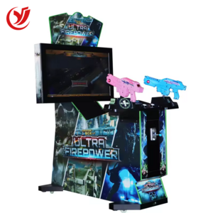 Coin Operated Dual Shooting Gun Arcade Game Machine