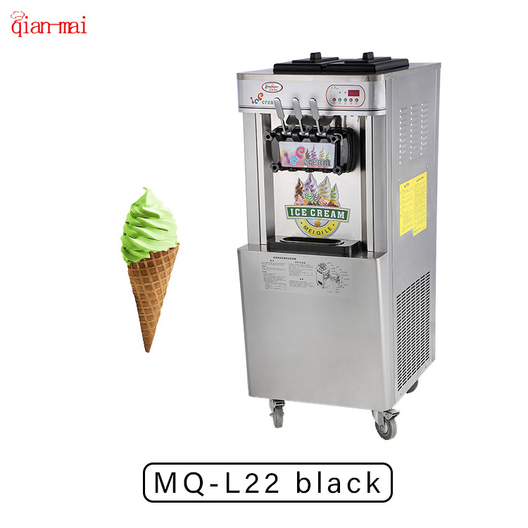 commercial electric automatic frozen fruit mini soft serve ice cream makers small with compressor machine italian