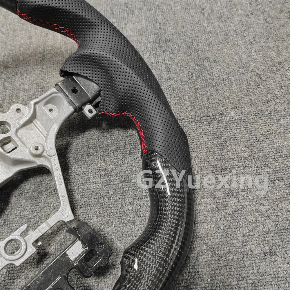 New Hiace 300 Steering Wheel Real Carbon Fiber Steering Wheel Frame Sports Model