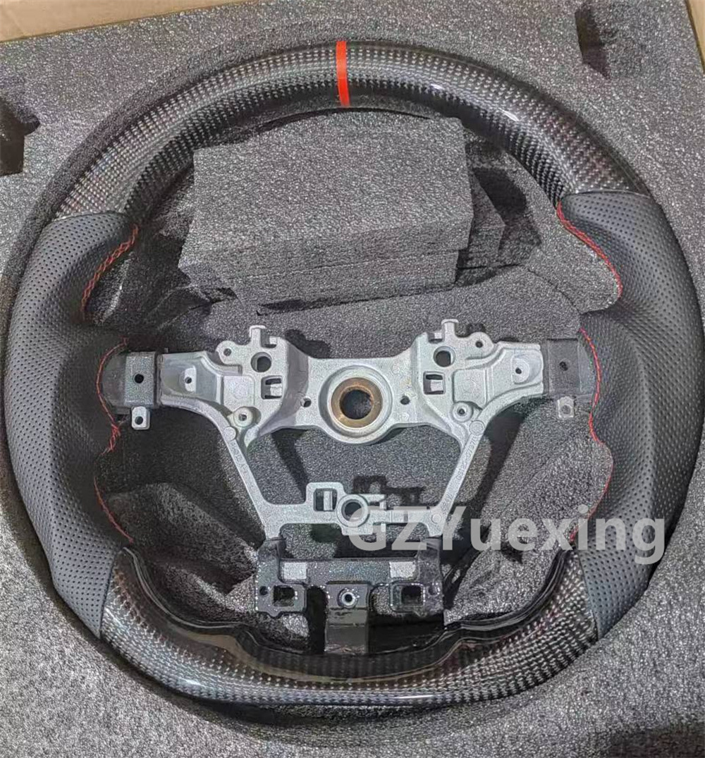 New Hiace 300 Steering Wheel Real Carbon Fiber Steering Wheel Frame Sports Model