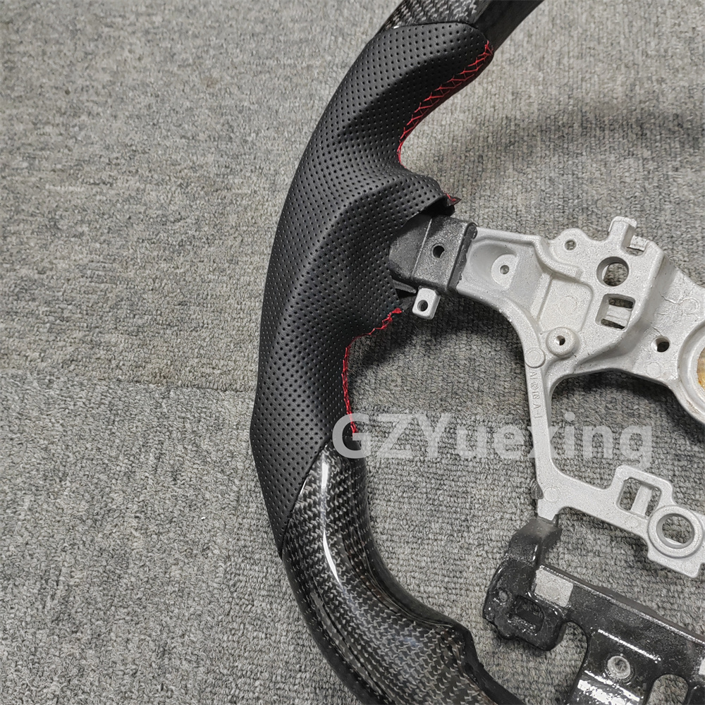 New Hiace 300 Steering Wheel Real Carbon Fiber Steering Wheel Frame Sports Model