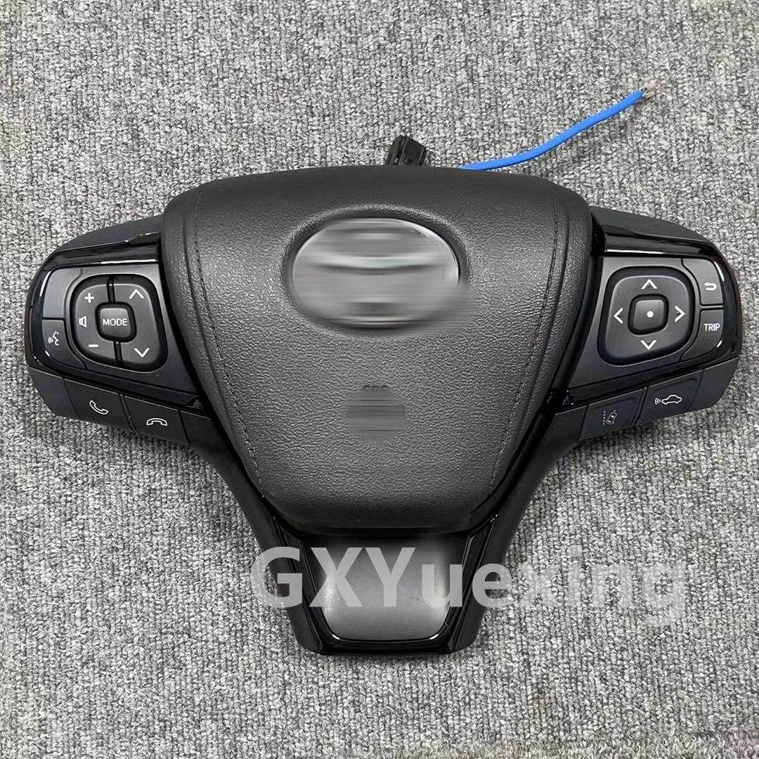 Piano Black Multifunctional Steering Wheel Switch Car Switches Model for Harrier PREVIA Camry