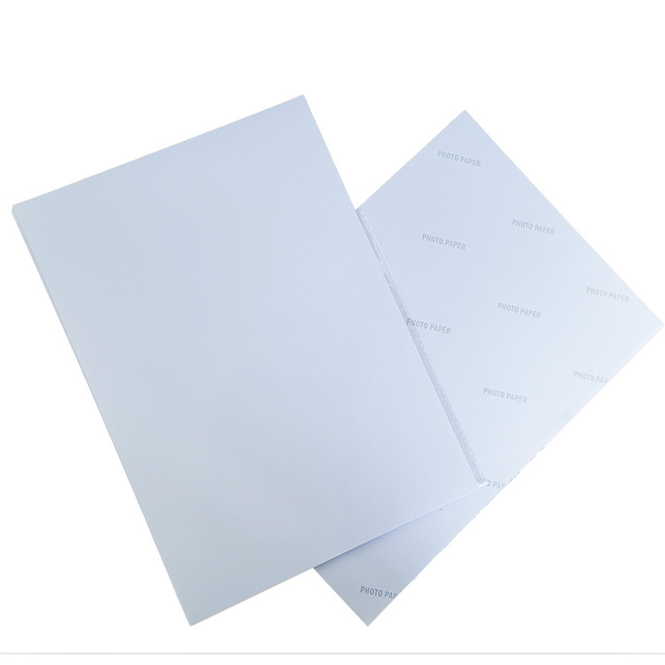 A4 135gsm Self Adhesive Glossy Photo Paper Cast Coated Inkjet Paper Sticker Photo Paper A4