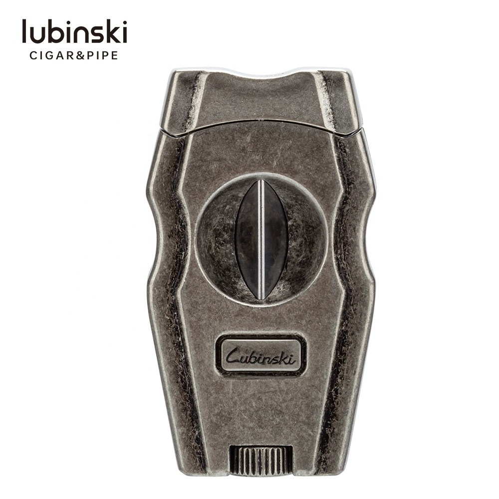 New Style V Cut Sharp Cigar Cutter with cigar punch