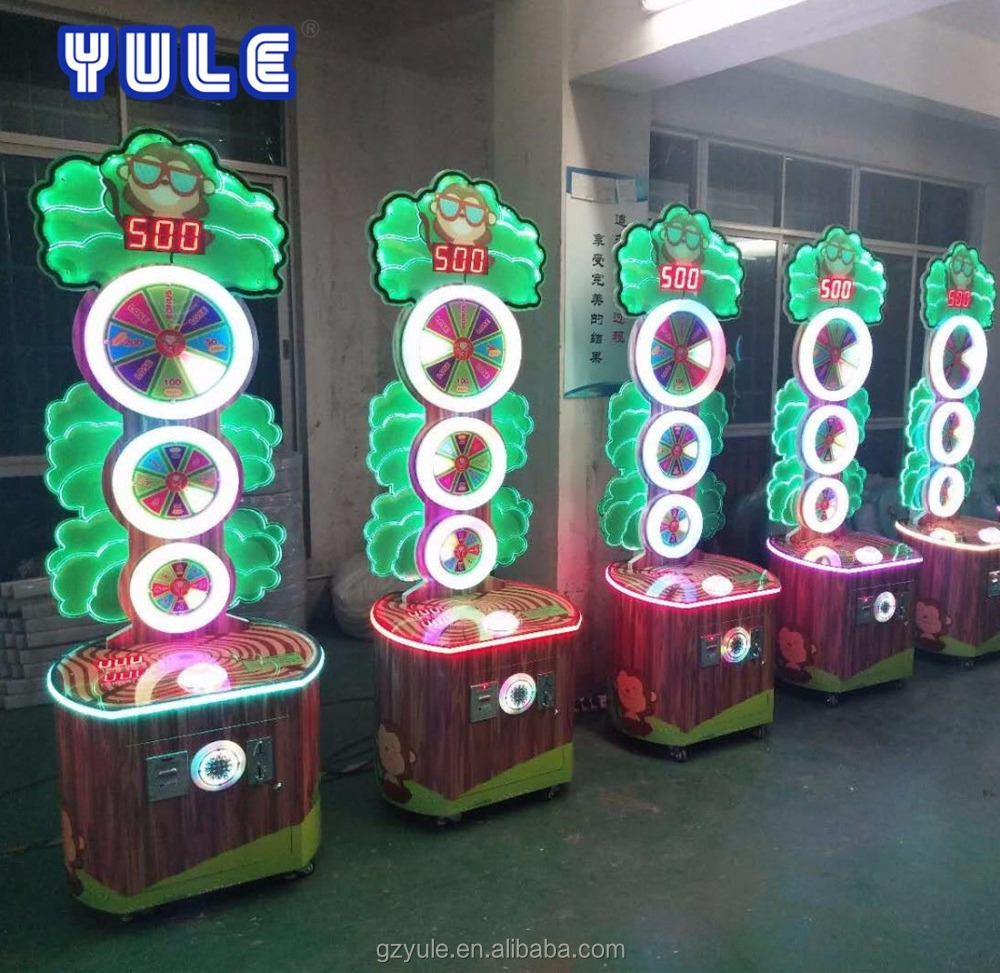 kids lottery game machine lottery drawing machine Lucky tree Redemption Game Machine