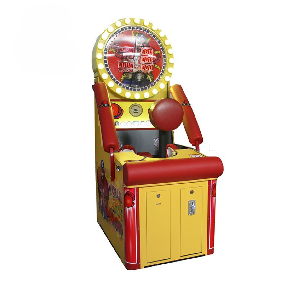 Yule Factory Electronic Gaming Boxing Machine Price Arcade Game Coin Operated Boxer Boxing Punch Machine