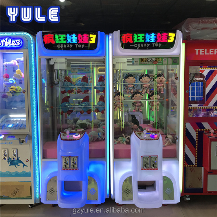 crazy clown arcade game machine desktop crazy toy diy crane claw machine crazy arcade game station usa popular game machine