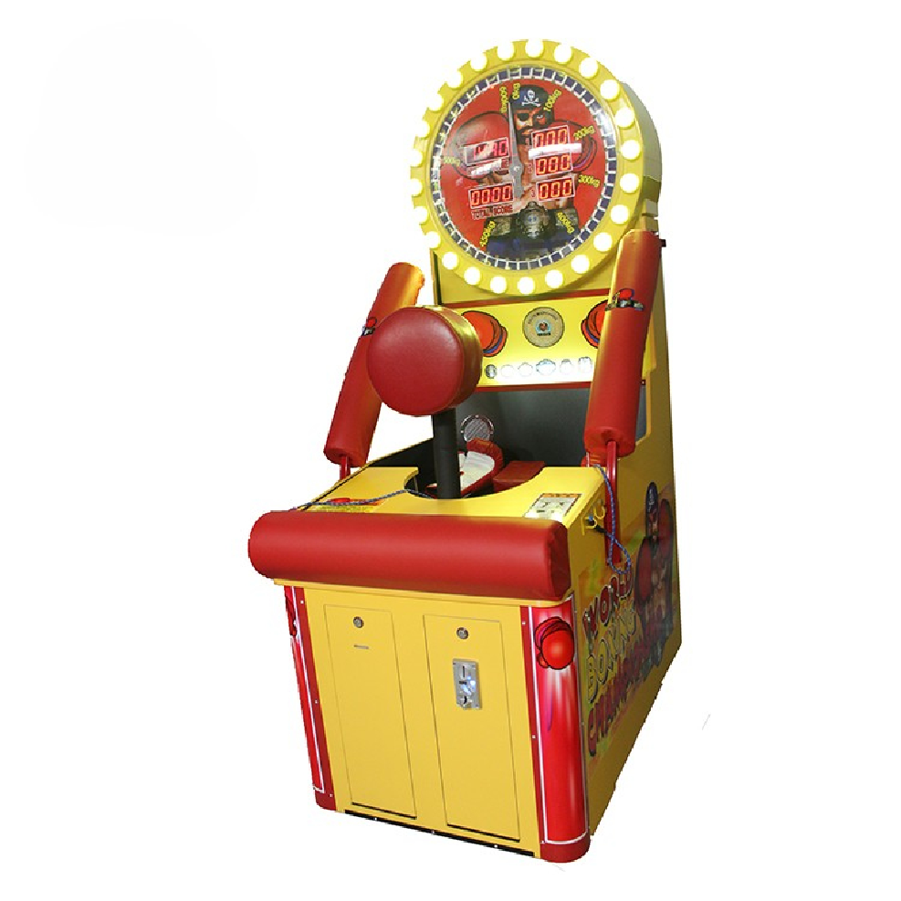 Yule Factory Electronic Gaming Boxing Machine Price Arcade Game Coin Operated Boxer Boxing Punch Machine