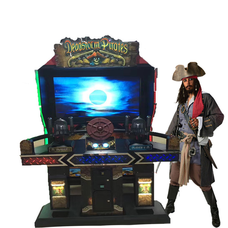 Deadstorm pirates coin operated game machine shooting simulator arcade game machine video games for sale