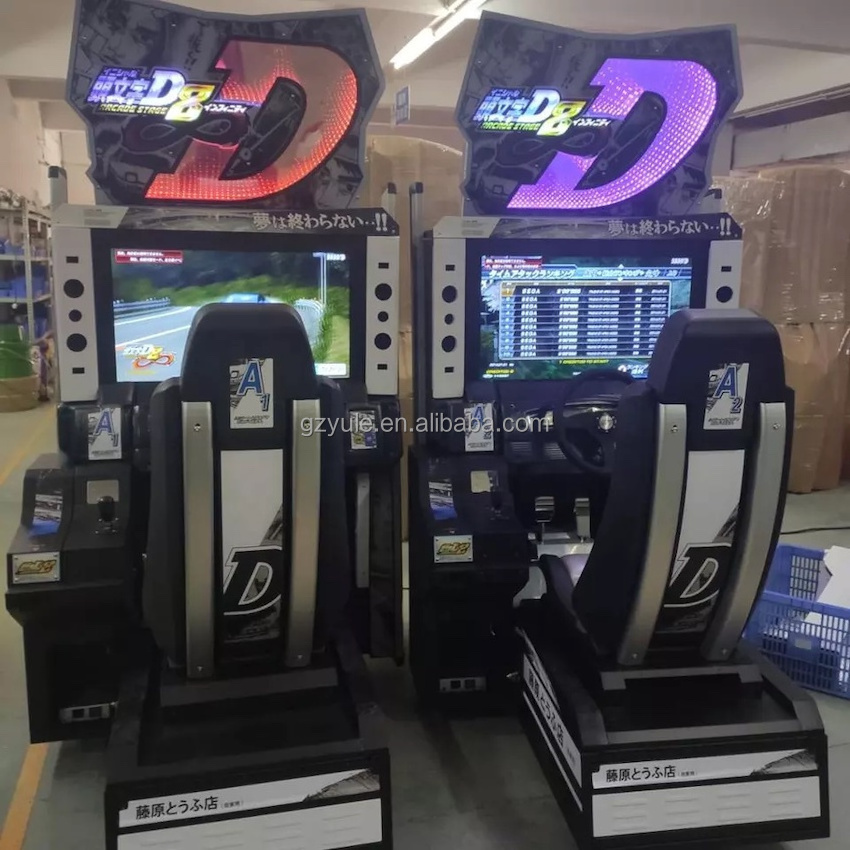 simulator-arcade-racing-car-game-machine Japan car-racing-game-machine initial D8 simulator car racing game machine