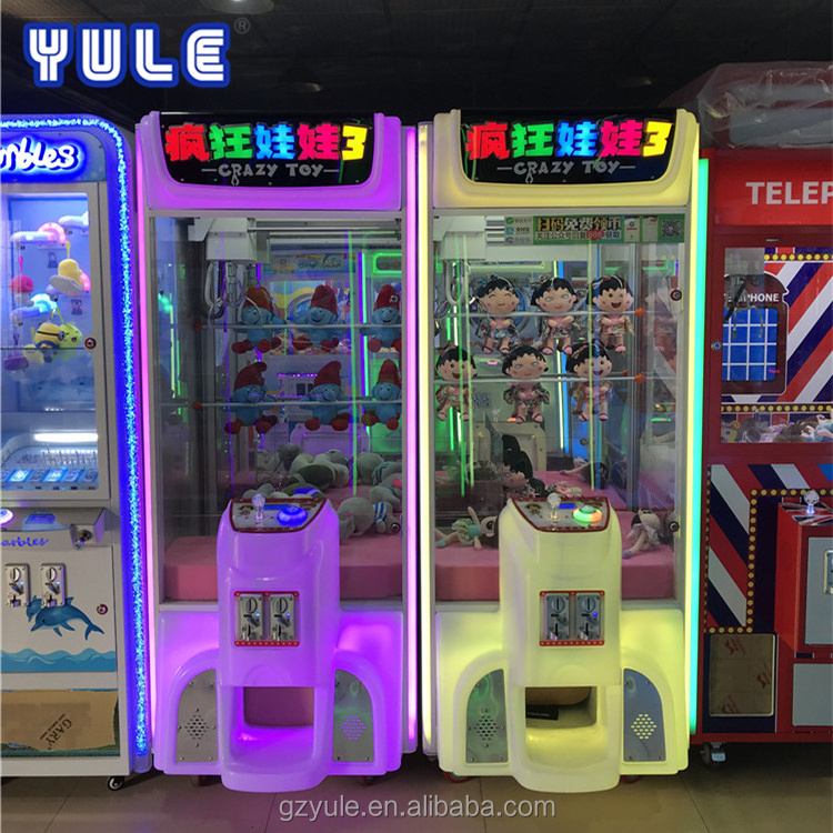 crazy clown arcade game machine desktop crazy toy diy crane claw machine crazy arcade game station usa popular game machine