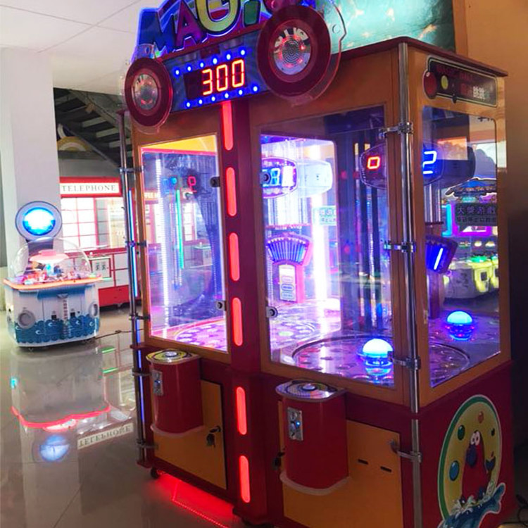 Hot Sale Coin Pusher Machine Happy Jump Ball kids Lottery/Redemption Bouncing Ball Amusement Game Machine