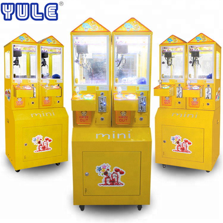 mini claw machine with bill is scepter and key/mini claw machine candy small vending game/mini claw machine with cash acceptor