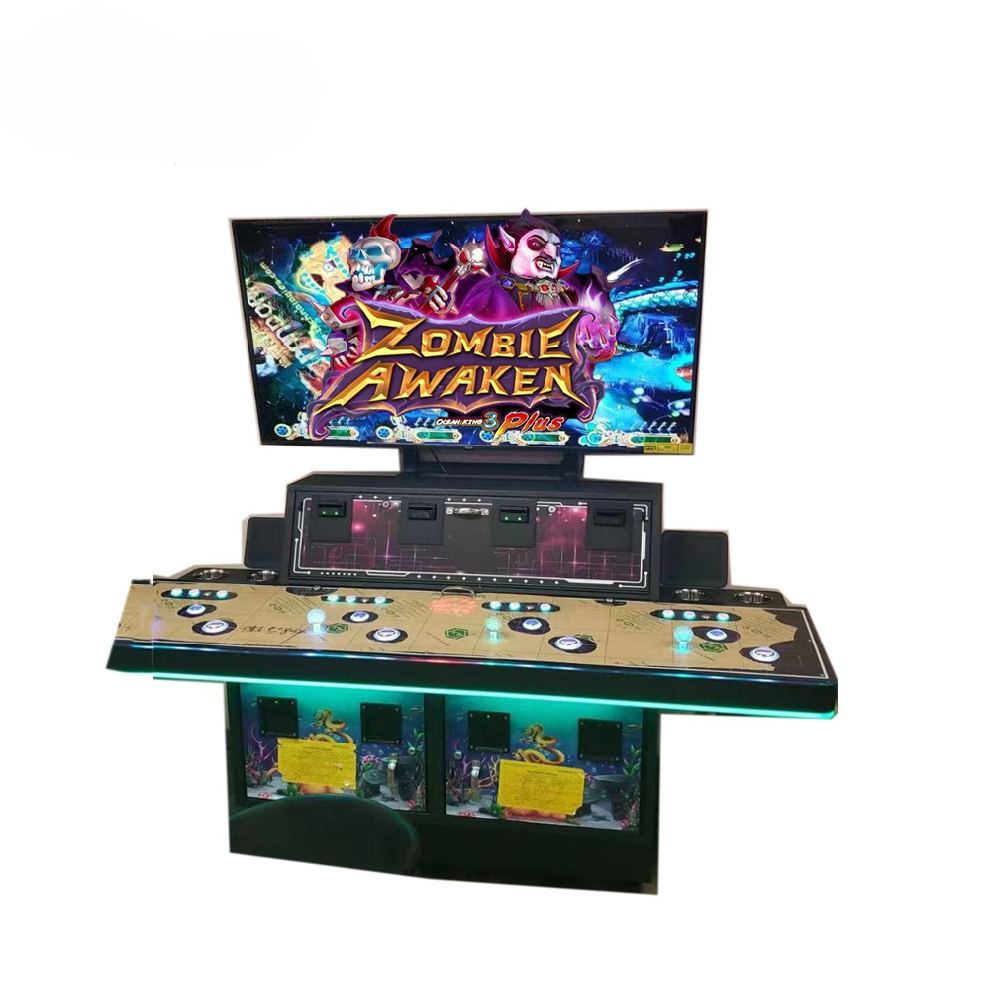 2023 Hot Sale Standing 4 player standing fish game Table/Fish Game Machine/Fish Game Cabinet