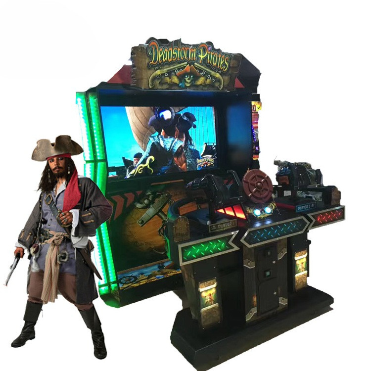 Deadstorm pirates coin operated game machine shooting simulator arcade game machine video games for sale