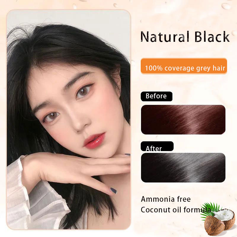 Herbal Hair Colors Black Henna Hair Colour Shampoo to Wholesale Halal Makeup Ammonia Free/ppd Free/henna Hair Dye Permanent