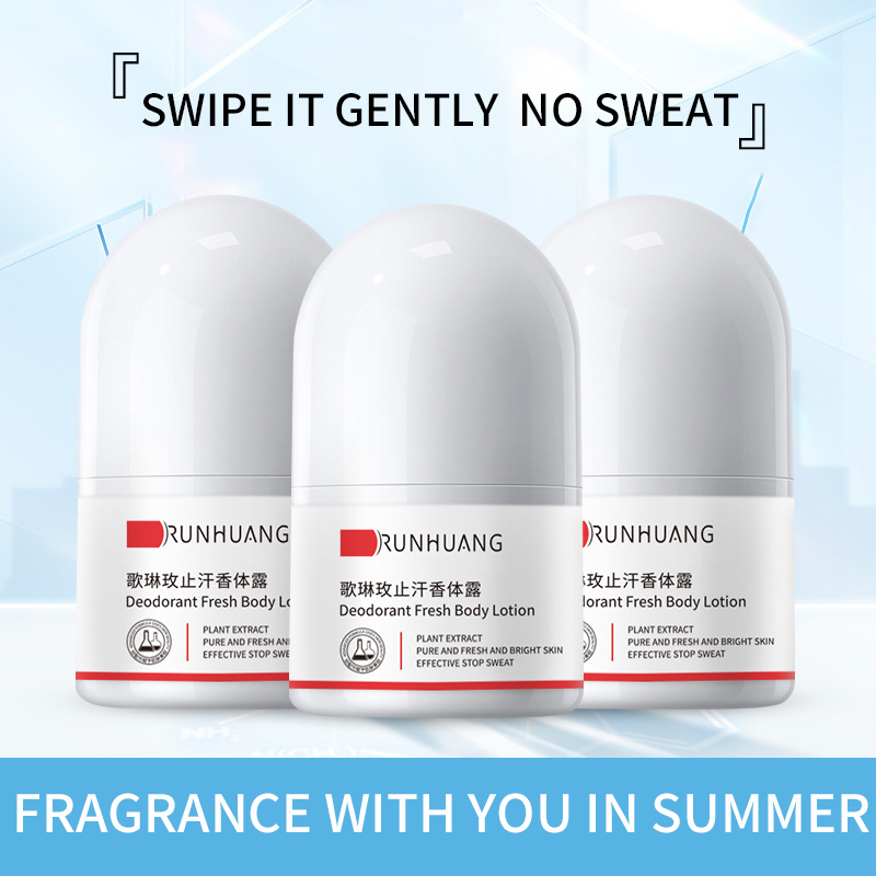 Deodorant refreshing Antiperspirant body odor fragrance day and night reduce sweat with natural plant extracts