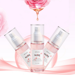 Brightening skin color makes skin more healthy and bright, natural ingredients facial rose spray toner