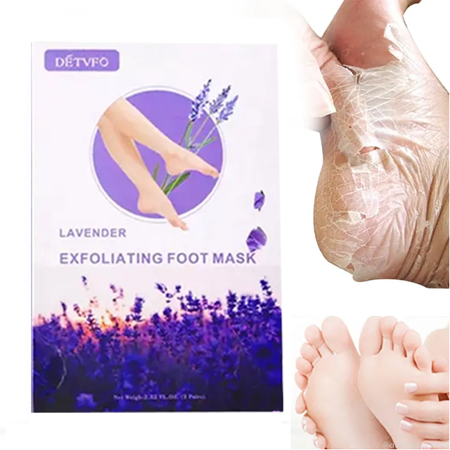 Wholesale Private Label Foot Mask Long Leg Foot Mask Moisturizing Whitening Foot Mask Socks