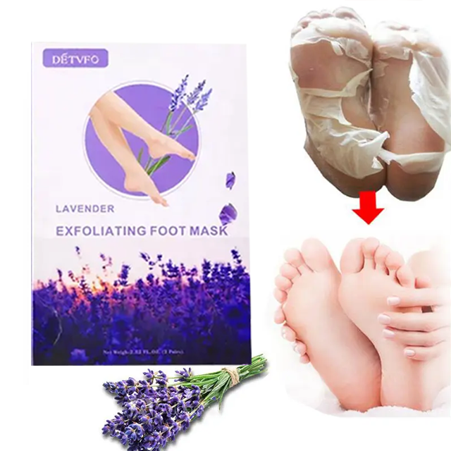 Wholesale Private Label Foot Mask Long Leg Foot Mask Moisturizing Whitening Foot Mask Socks