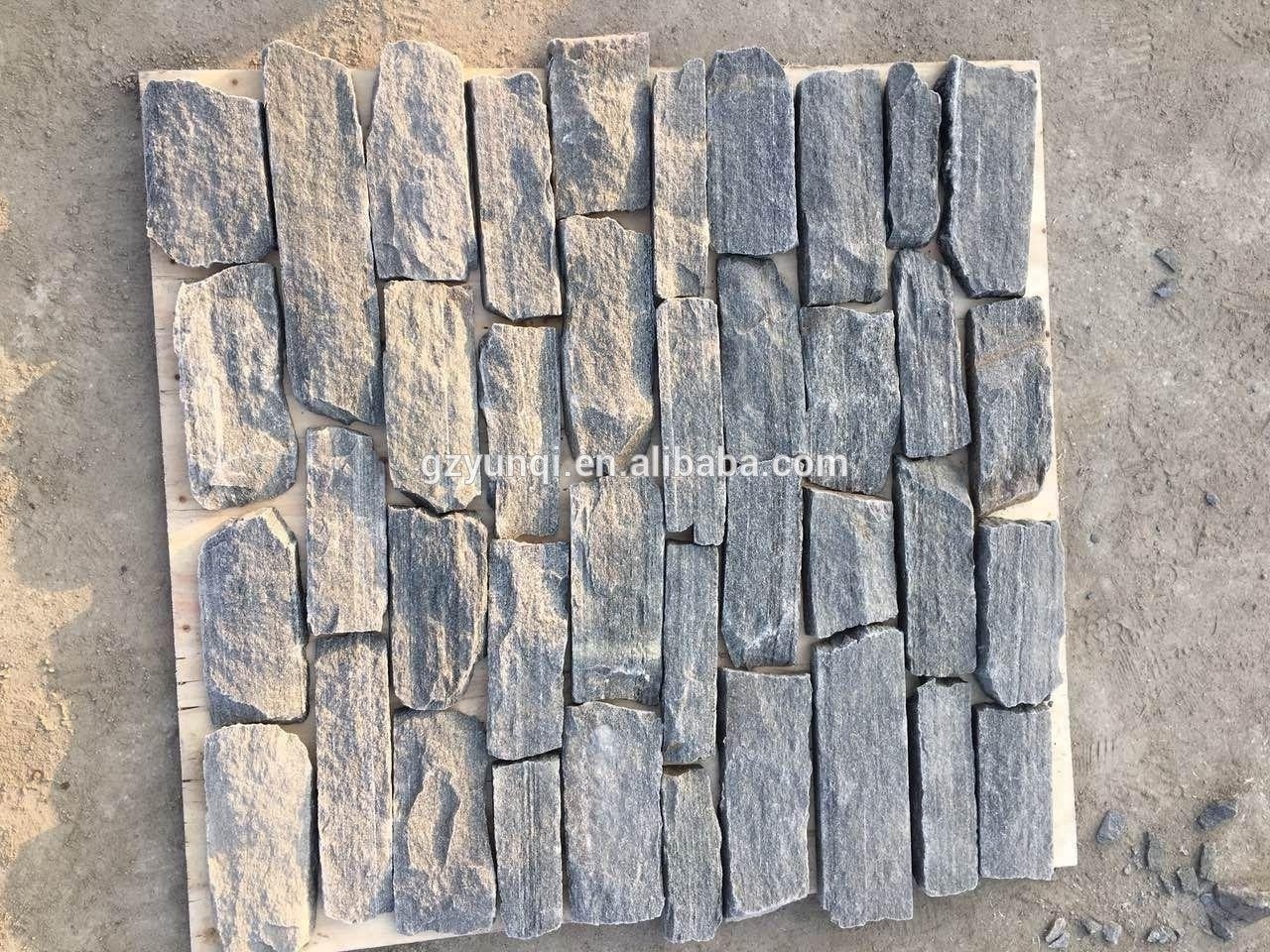 Factory direct sales green natural stones tiles slate flooring flagstone