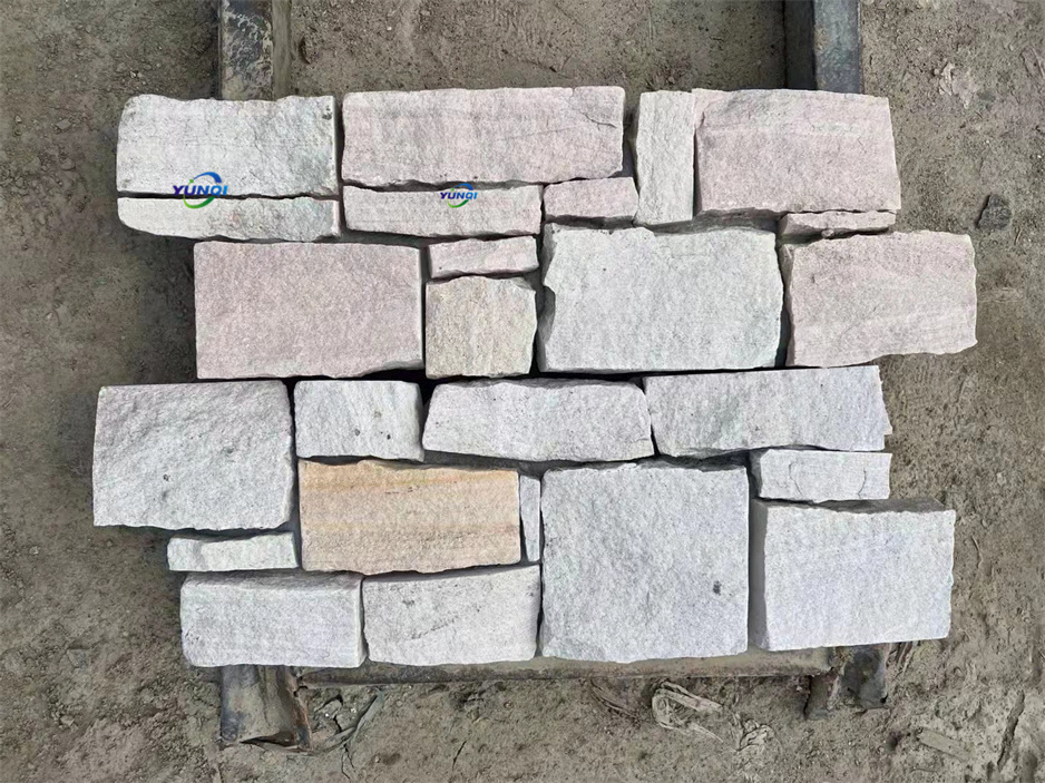 black color ledgestone Veneer Culture Grey Marble Tiles Wall Panels for gardening and and wall cladding