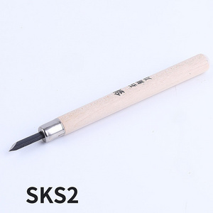 Tungsten steel carving knife Stone carving utility knife portable seal cutter