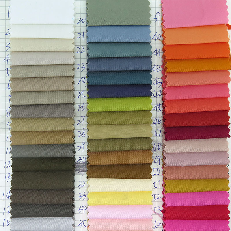 wholesale textile woven plain 40S 100% cotton shirting fabric for bags, skirt, dress. Coats, bedding cloth