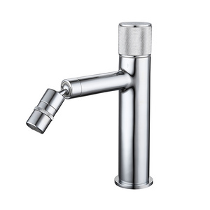 304 stainless steel 360 all-round ball rotating vertical faucet kitchen bathroom faucet hot and cold sink