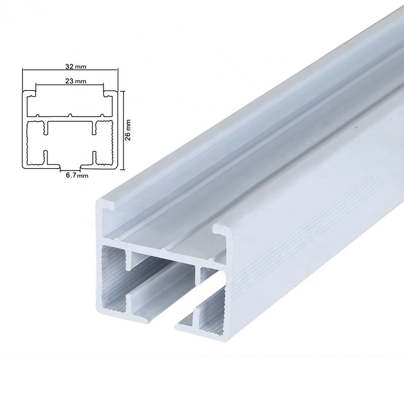 New Style Heavy duty electric motorized curtain track with ceiling bracket, ripple fold curtain track