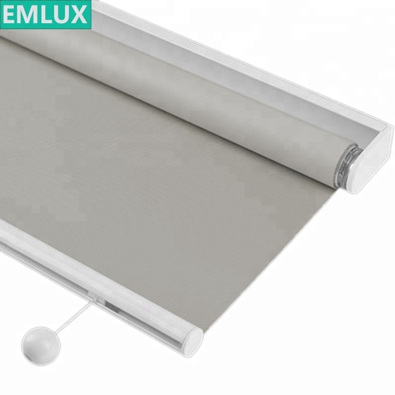 Persianas de ventana inteligentes de doble capa Blackout Zebra Roller Blind Wifi, persianas enrollables al por mayor