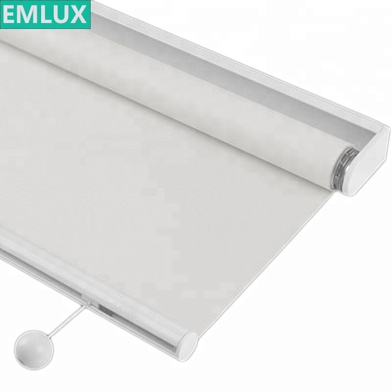 Persianas de ventana inteligentes de doble capa Blackout Zebra Roller Blind Wifi, persianas enrollables al por mayor