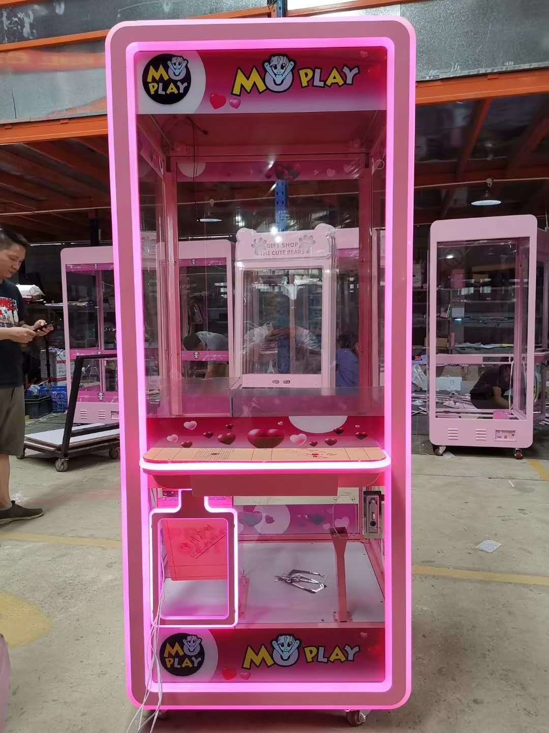 Coin operaated Crystal Love claw Toy Crane Game Machine |Amusement Park Doll Gift Game Machine For Game Center