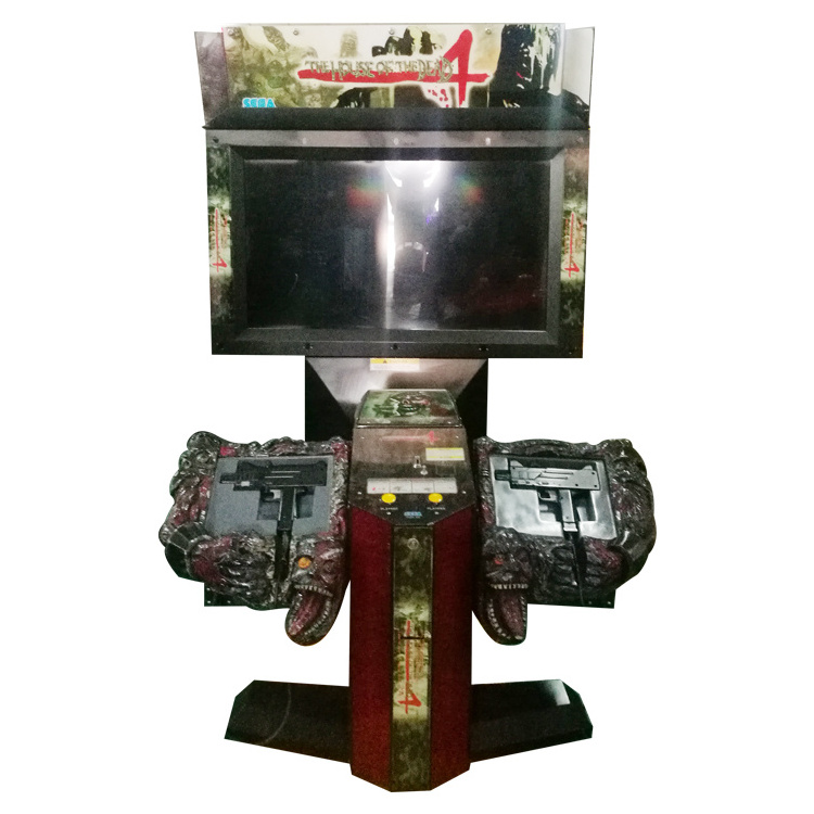 Hotselling Coin Operated House Of The Dead 4 Arcade Shooting Gun Video Simulator Game Machine For Sale