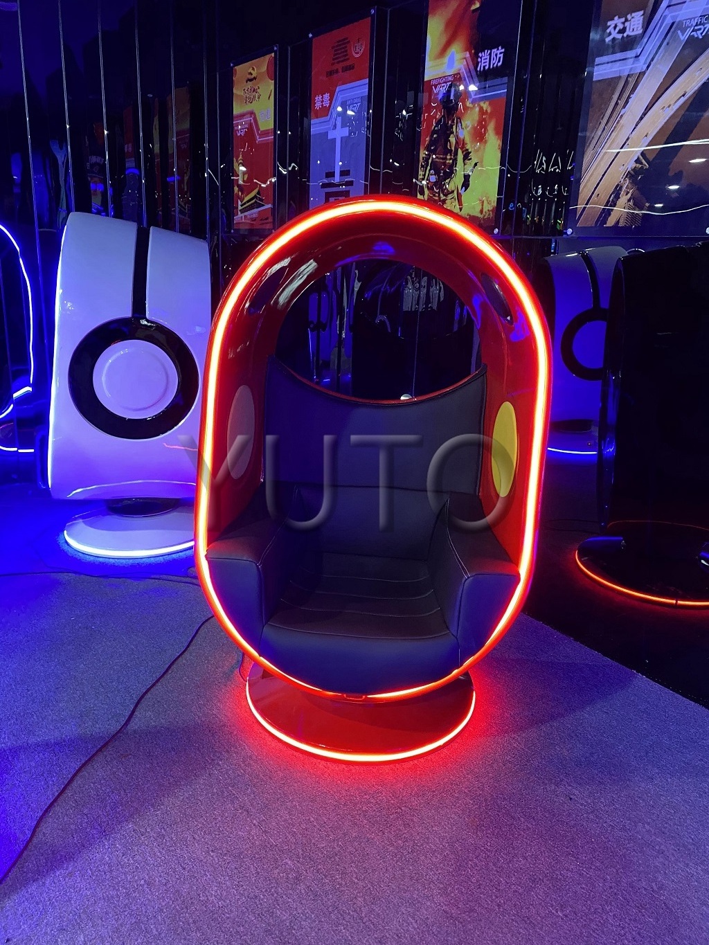 Coin Operated Virtual Reality Amusement Indoor VR Cinema  9d VR Cinema Simulator  Egg  Chair For Sale