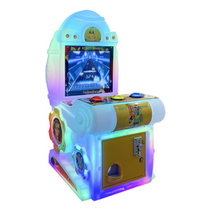 Kids Music Arcade Video Game Machine|Amusement Park Coin Operated Robot War Game For Game Room  For Sale