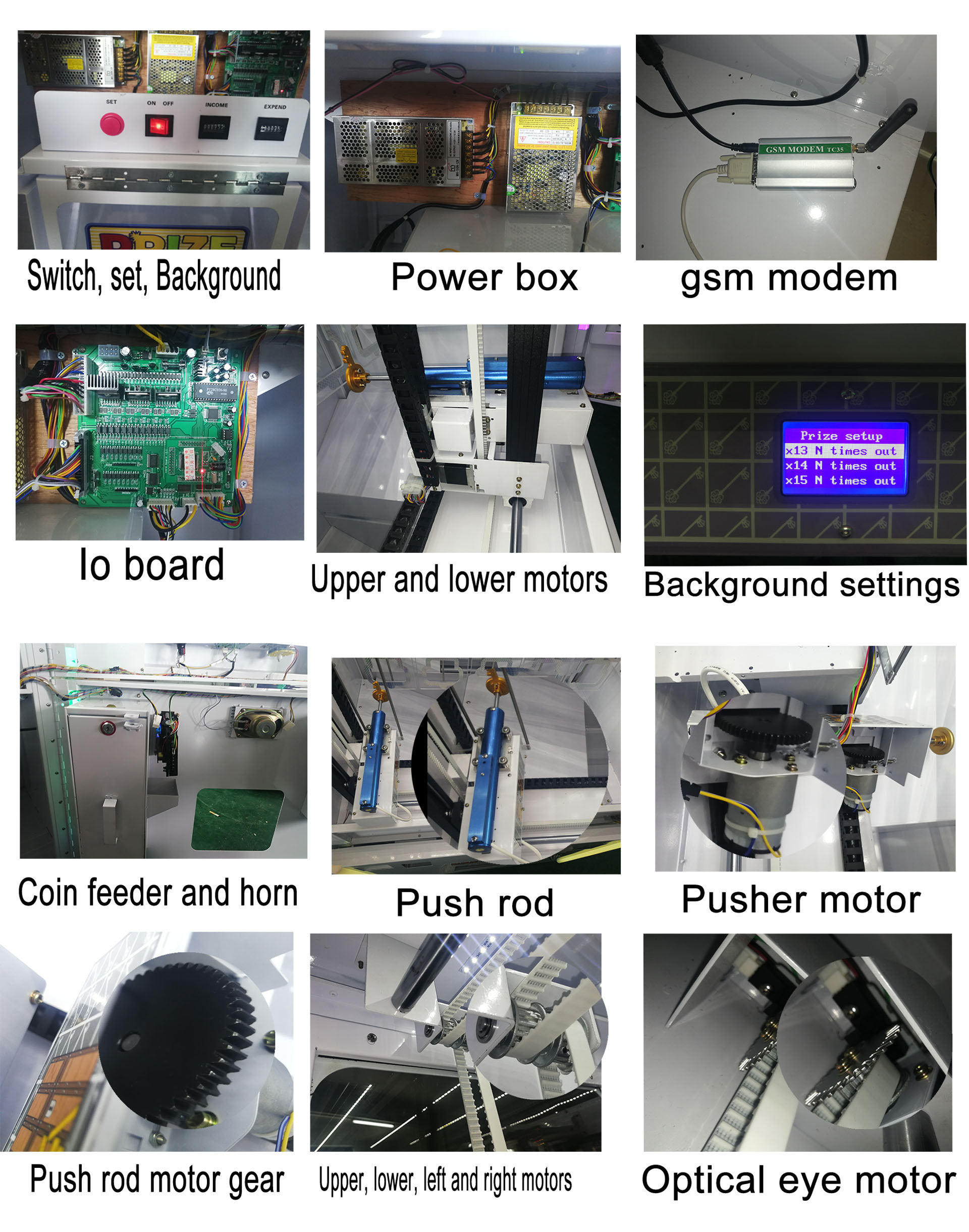 Coin operated 15 holes Key Master Factory Game Machine Mini Prize With Bill Acceptor Supplier For Sale