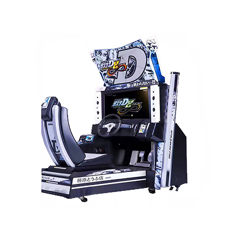 Indoor Amusement INITIAL D 8 Car Racing arcade Video Simulator Arcade Game Machine For Game Shop Game Center Shopping Mall