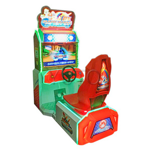 Coin Operated Arcade 32 inch Mario DX  Car Racing Driving Video Simulator Game Machine For Sale