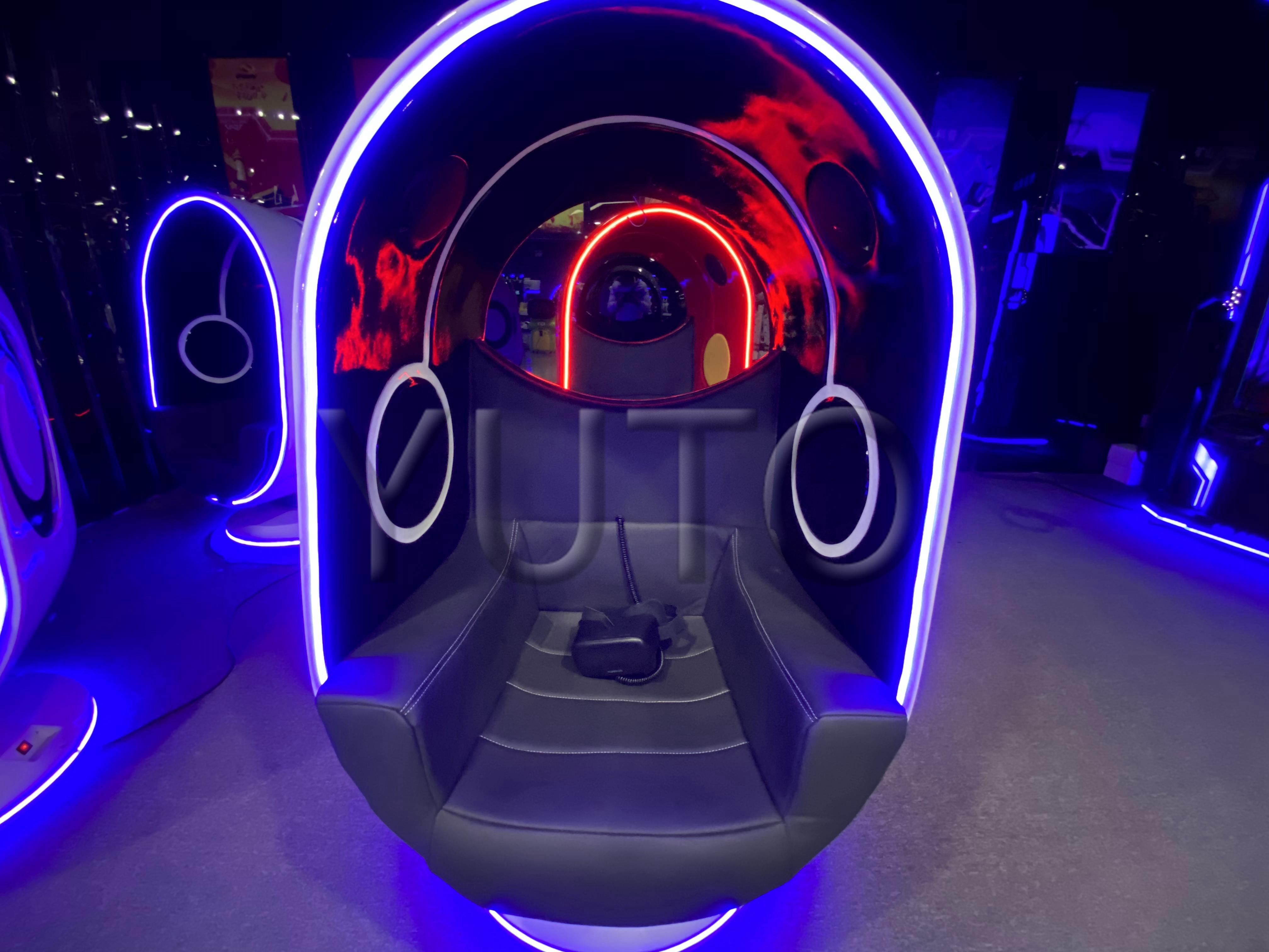 Coin Operated Virtual Reality Amusement Indoor VR Cinema  9d VR Cinema Simulator  Egg  Chair For Sale