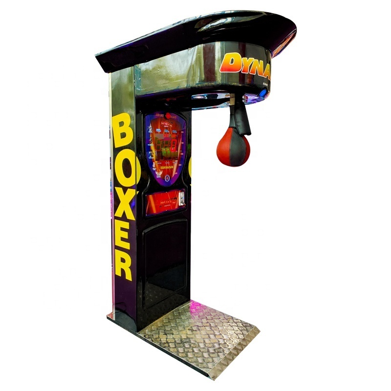 Hot Selling Indoor Sports Amusement Coin Operated ultimate electronic big punch dynamic boxing game machine  For Sale