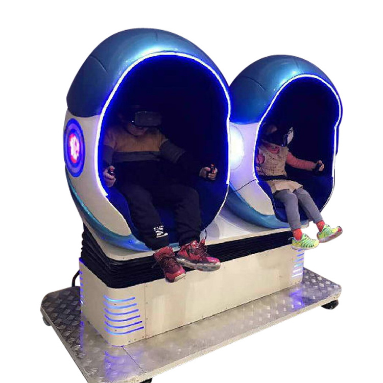 Factory Supply Virtual Reality Amusement Indoor 360 Degree  9d VR Cinema Simulator  Egg  Chair For Sale