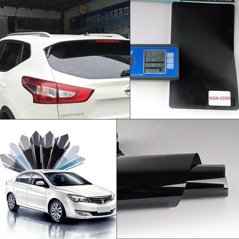 Popular PET  Material 1.52x30m Self adhesive solar windows tinting car window film for automotive