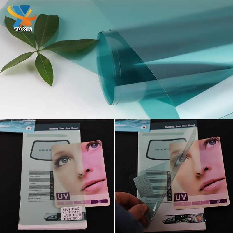 Manufacturer Nano Ceramic Skin Care Film Uv 400 Protection Window Nano Top Coating IRR92% Sun Film