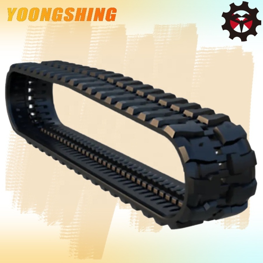 YOONGSHING automation excavator Undercarriage part rubber track