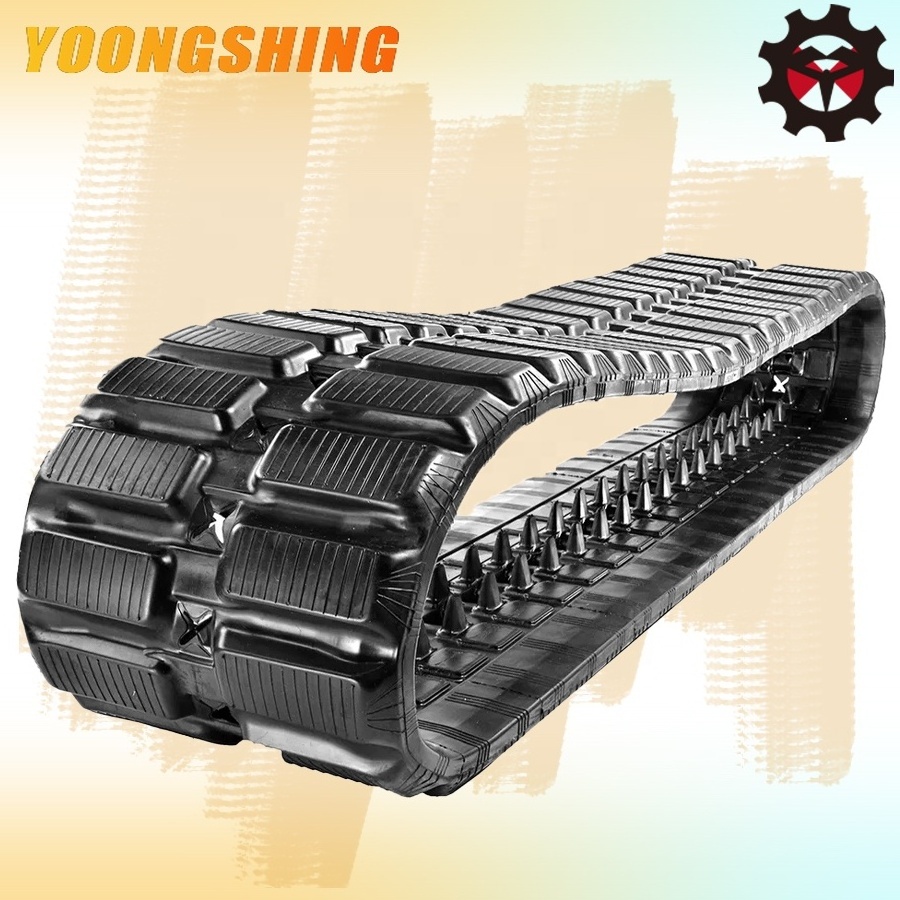 YOONGSHING automation excavator Undercarriage part rubber track