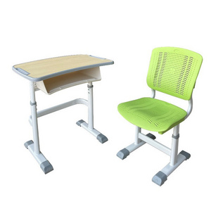 Wholesale Environmental School Library Furniture Plastic Desks And Chairs For School Students